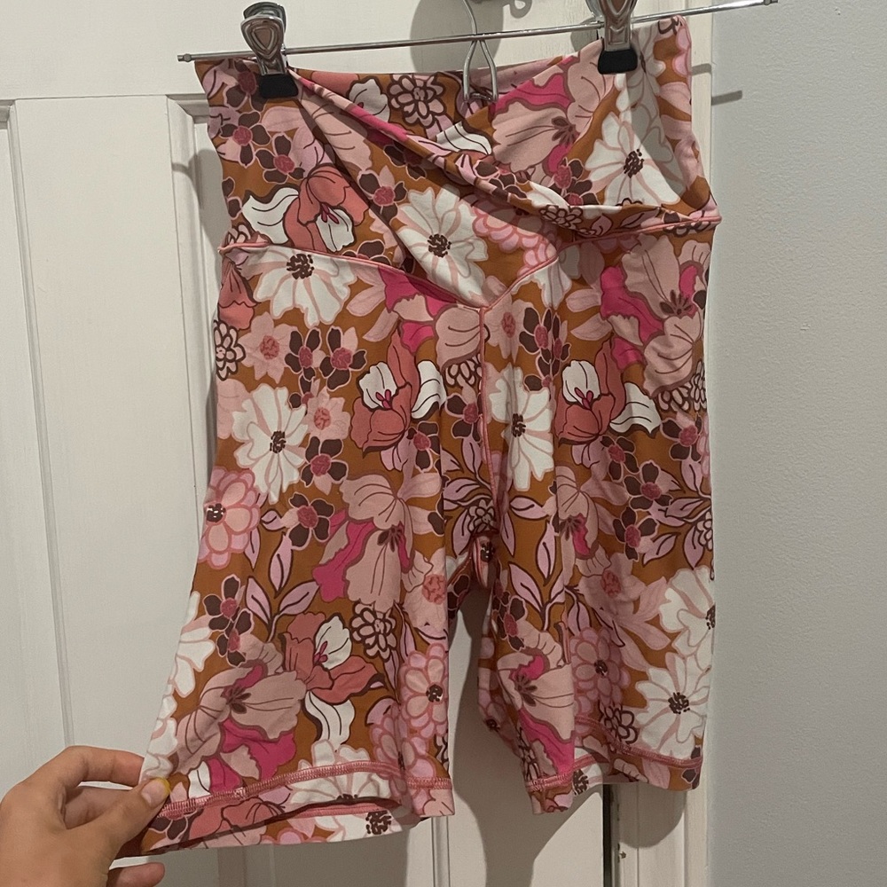 Aerie crossover biker shorts